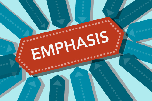 Emphasis! - Lessons - Tes Teach